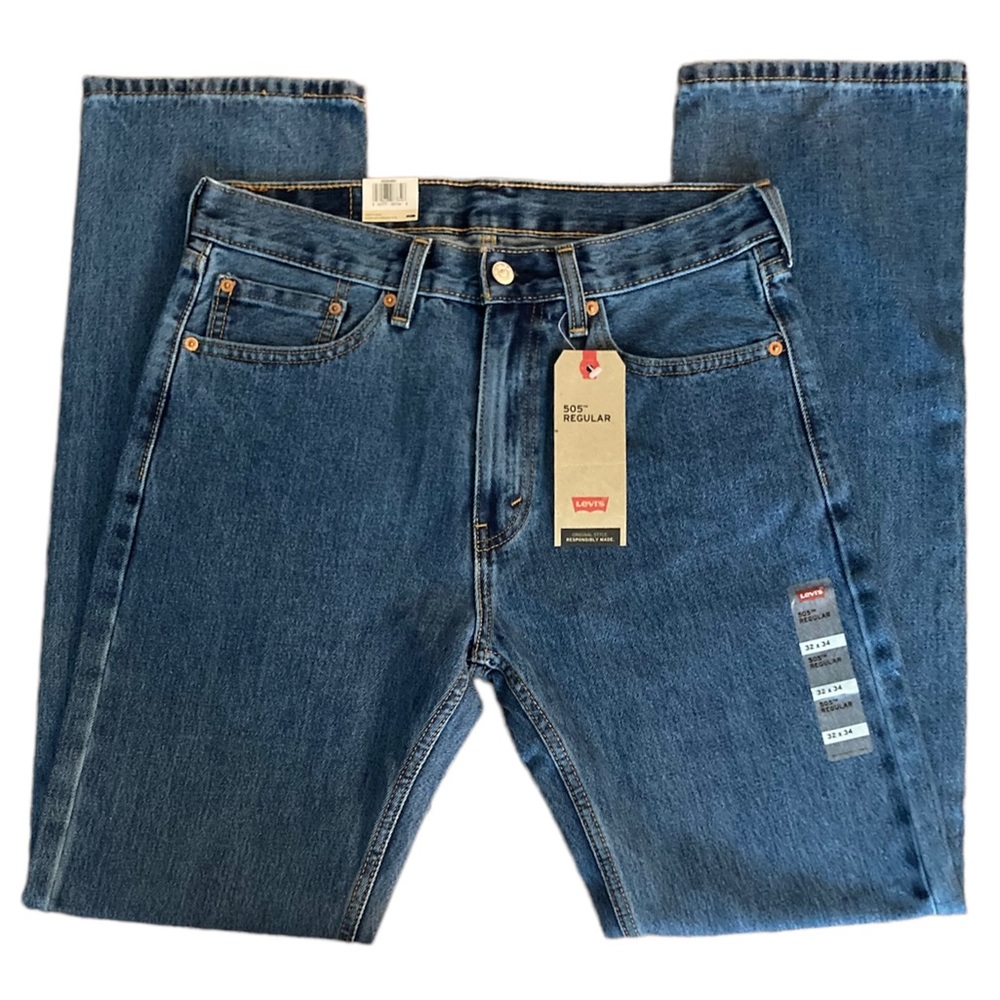 NWT Levi’s 505 Regular Size 32x34